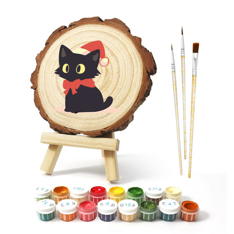 Wood Slices | Paint by Numbers