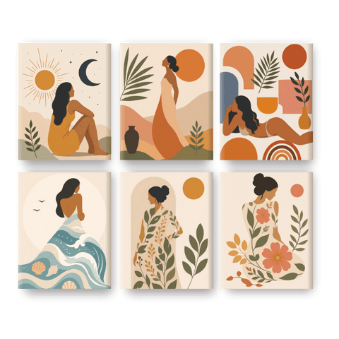 Abstract Boho Summer Set